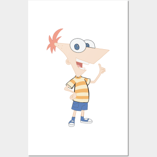 Cartoon Genius Boy Posters and Art